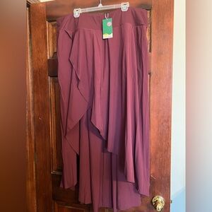 New, Halara, 3x, long skirt with built in shorts